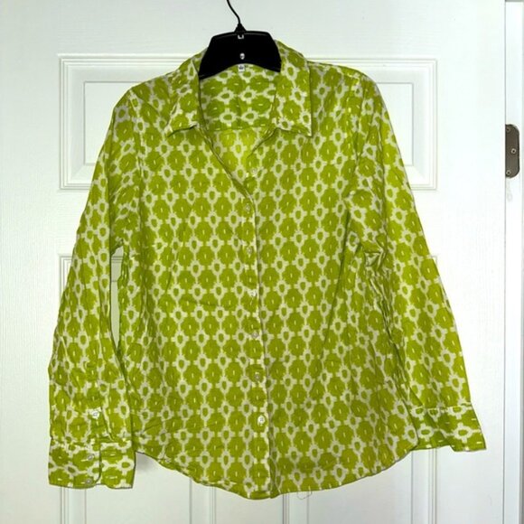 crown & ivy Tops - Crown and Ivy Cotton Button Down Shirt